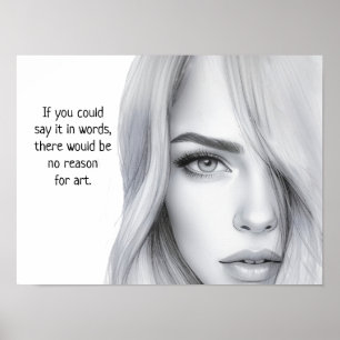 NO REASON FOR ART --- POSTER