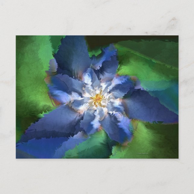 No reason to cry postcard (Front)