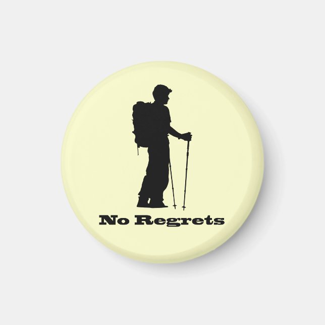 No Regrets Magnet (Front)