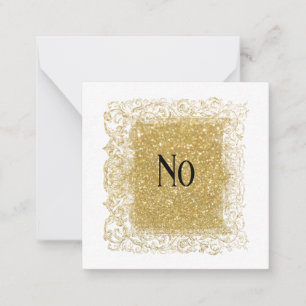 *~* NO Relationship AP63 Flat Note Card