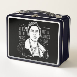 No Rest For The Wicked Metal Lunch Box