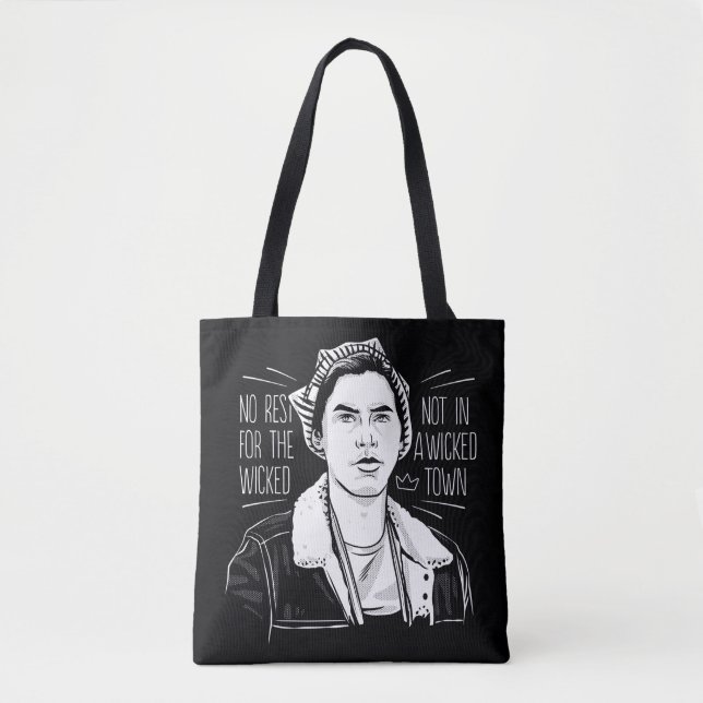 No Rest For The Wicked Tote Bag (Front)