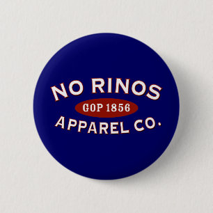 No RINOs Apparel Co. 6 Cm Round Badge