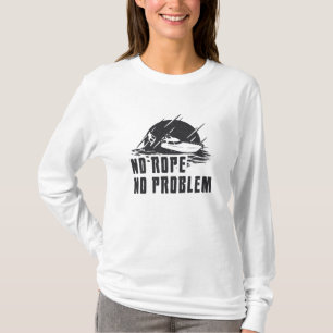 No Rope No Problem Wakeboard Wake Wakeboarding T-Shirt