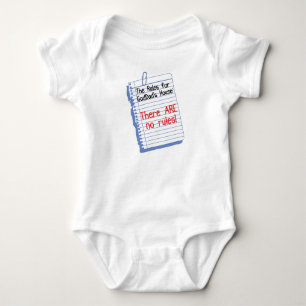 No Rules at Godfather's House Baby Bodysuit