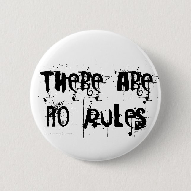 No Rules Button (Front)