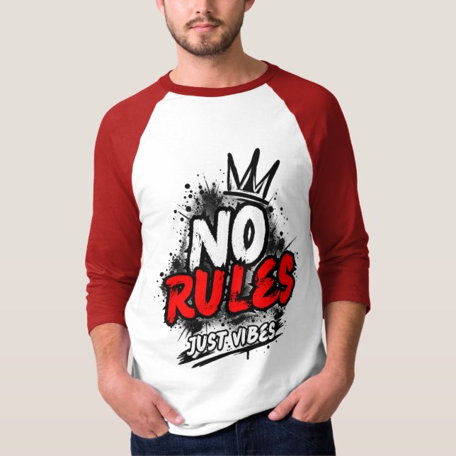 No Rules Long Sleeve T-Shirt (Front)