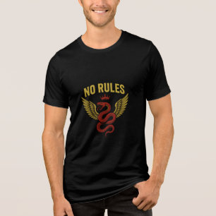 No Rules Snake Wing Tee
