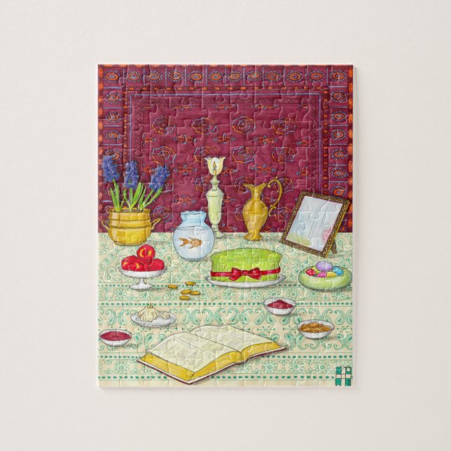 No Ruz Haft Sin Puzzle (Vertical)