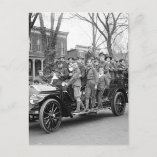 No Safety Badges Awarded, 1910s Postcard