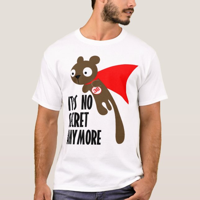 No Secret Squirrel Tshirt (Front)