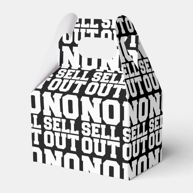 NO SELL OUT FAVOUR BOX (Front Side)