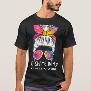 No Shame In My Recovery Game Sobriety Aa Na Anni T T-Shirt