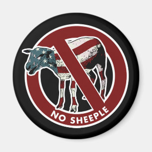 No Sheeple Magnet