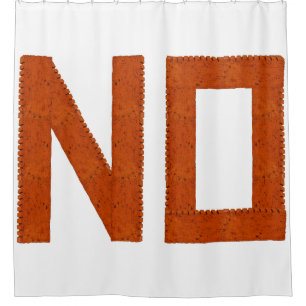 NO SHOWER CURTAIN