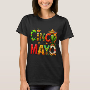 No Siesta Let's Fiesta Cinco De Mayo Taco Part T-Shirt