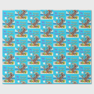 No Siesta Let's Fiesta Wrapping Paper