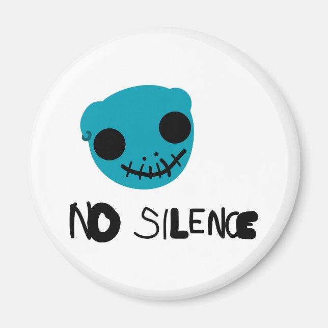 No Silence Magnet (Front)