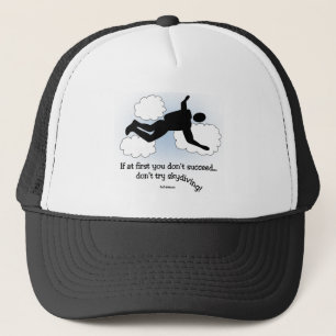 No Skydiving Trucker Hat