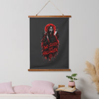 No Sleep Just Halloween Scream Gothic Horror Desig