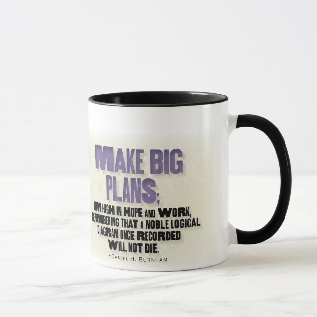 No Small Plans mug (Right)