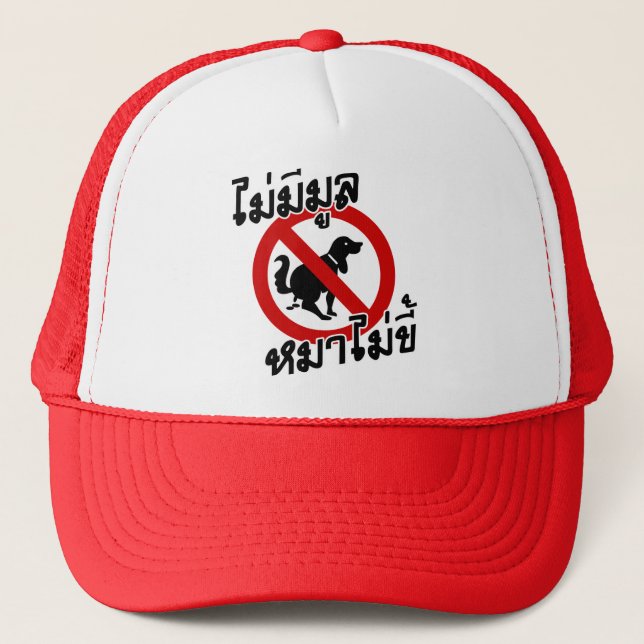 No Smoke Without Fire ♦ Thai Idiom ♦ Trucker Hat (Front)
