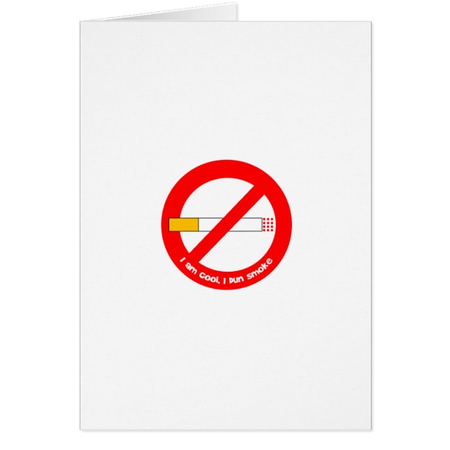 No Smoking (Front)