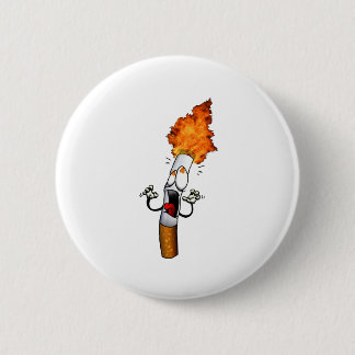 No Smoking 6 Cm Round Badge