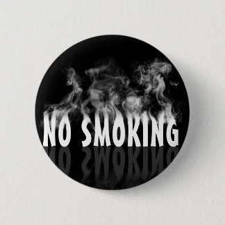 No Smoking 6 Cm Round Badge