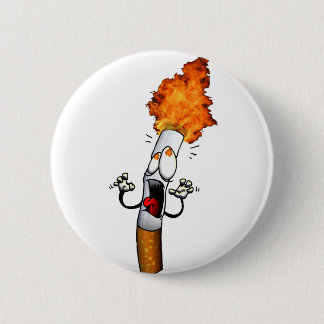 No Smoking 6 Cm Round Badge