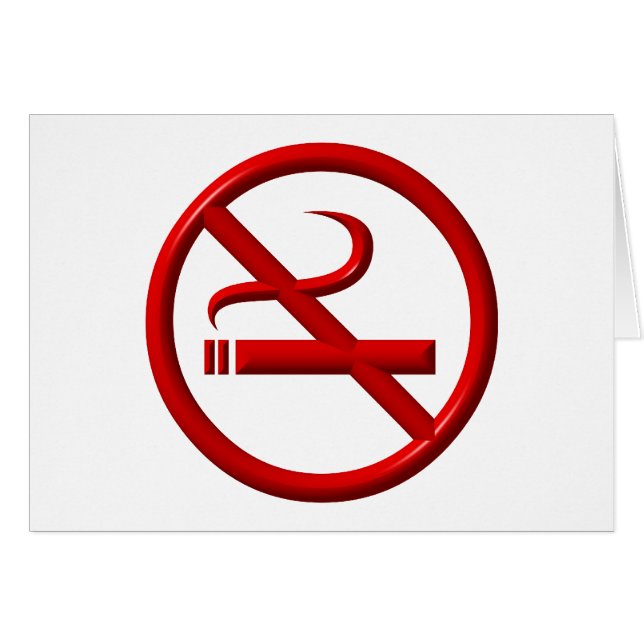 No Smoking / Anti-Smoking (Front Horizontal)