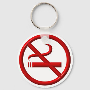 No Smoking / Anti-Smoking Key Ring