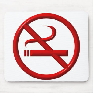 No Smoking / Anti-Smoking Mouse Pad
