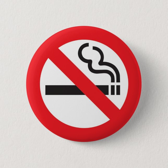 No smoking badge m (Front)