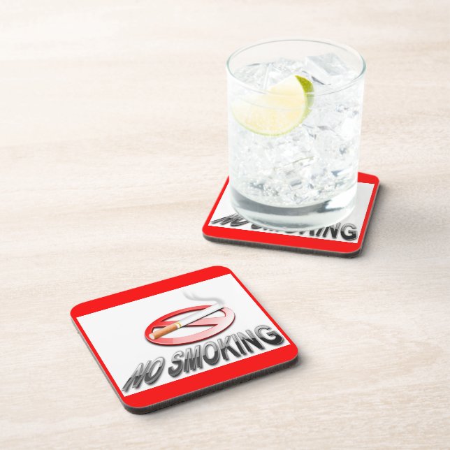 NO SMOKING COASTER (Right Side)