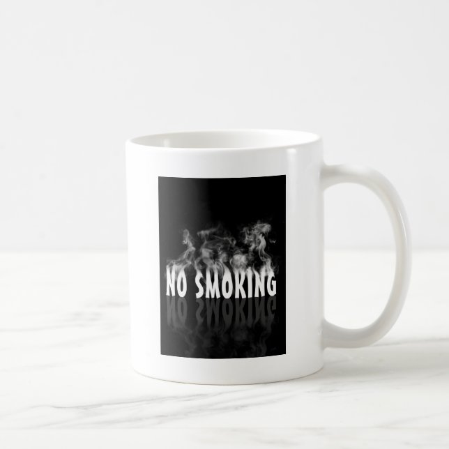 No Smoking Coffee Mug (Right)