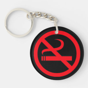 No Smoking Key Chain