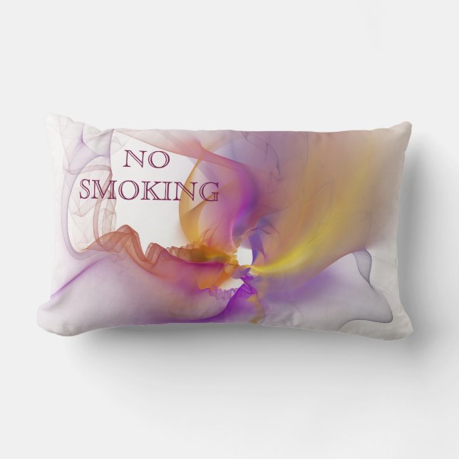 No Smoking Lumbar Cushion (Front)