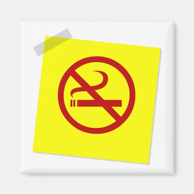 No Smoking Magnet (Front)