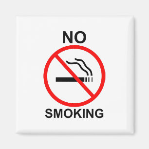 No Smoking Magnet