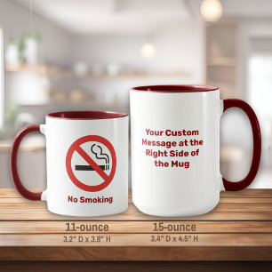 No Smoking Mug