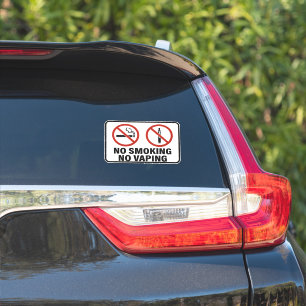 No Smoking No Vaping Sign - Public Health Awarenes