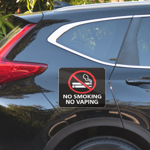 No Smoking No Vaping Sign - Public Health Awarenes