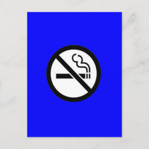 No Smoking Postcard