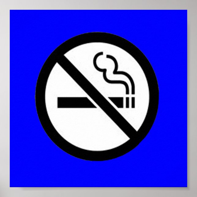 No Smoking Poster (Front)