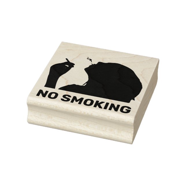 No Smoking Rubber Stamp (Stamp)