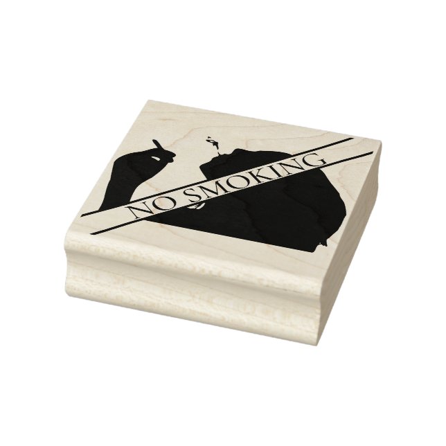 No Smoking Rubber Stamp (Stamp)