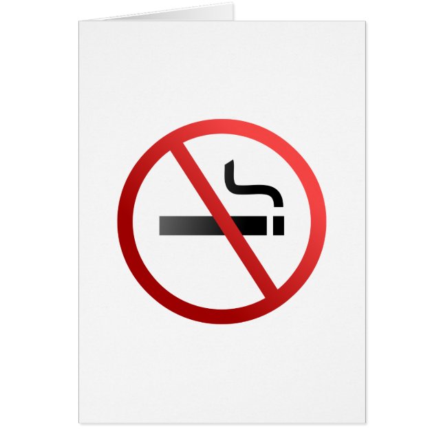 No Smoking Sign (Front)