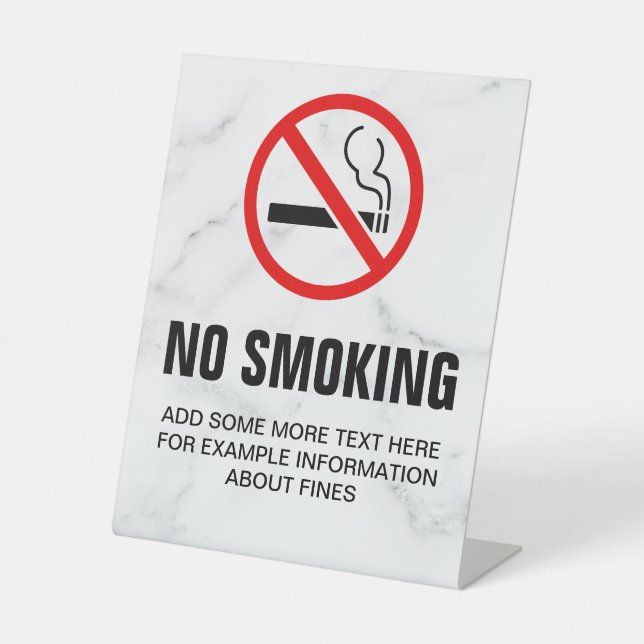No Smoking Sign (Front)