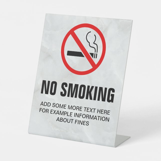 No Smoking Sign (Front)